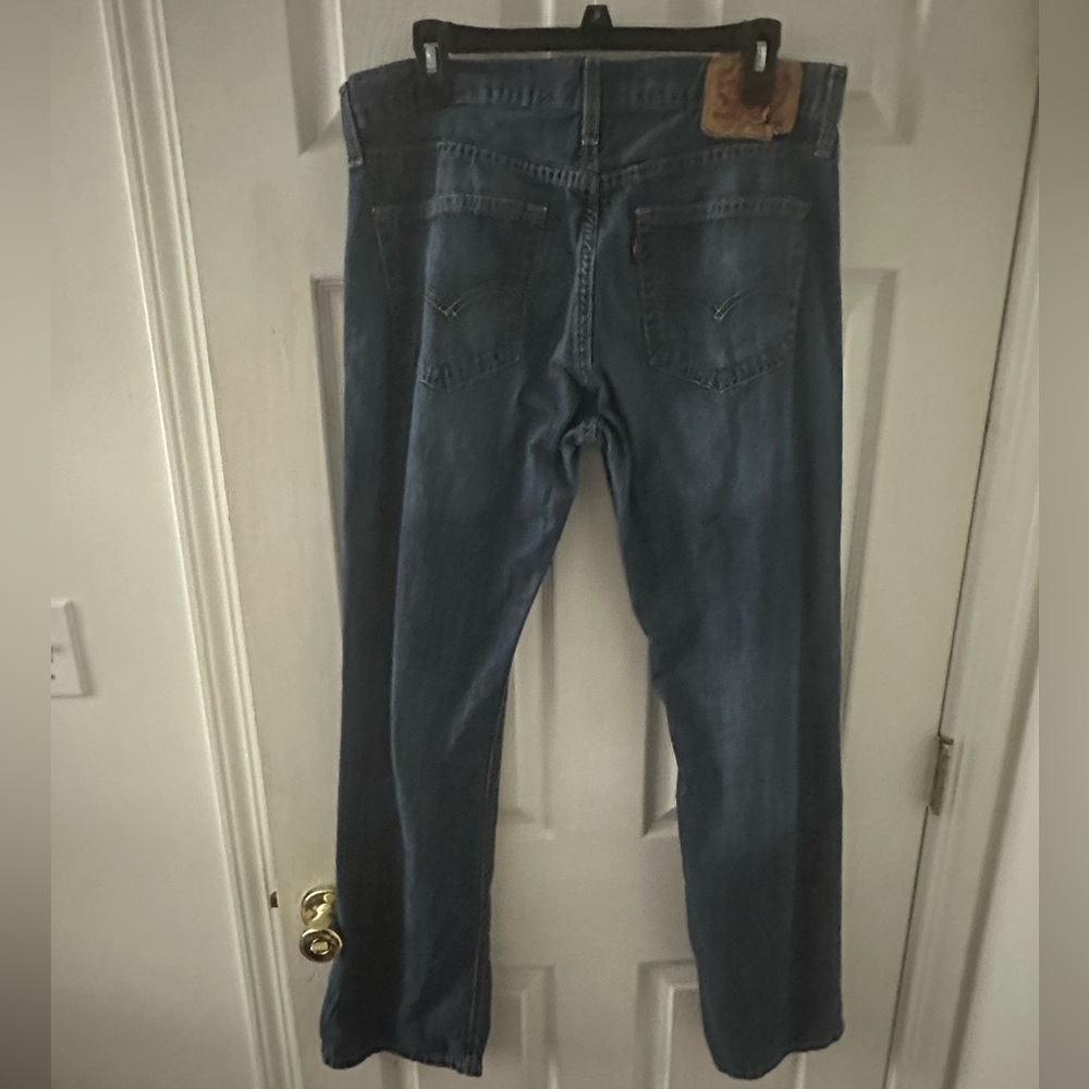 Men's Levi’s 527 Blue Jeans - Picture 4 of 4